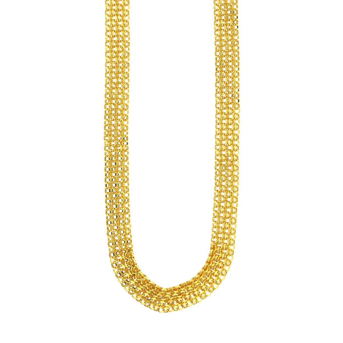 22 Ayar Altın Tasarım Gerdanlık  -  0193622