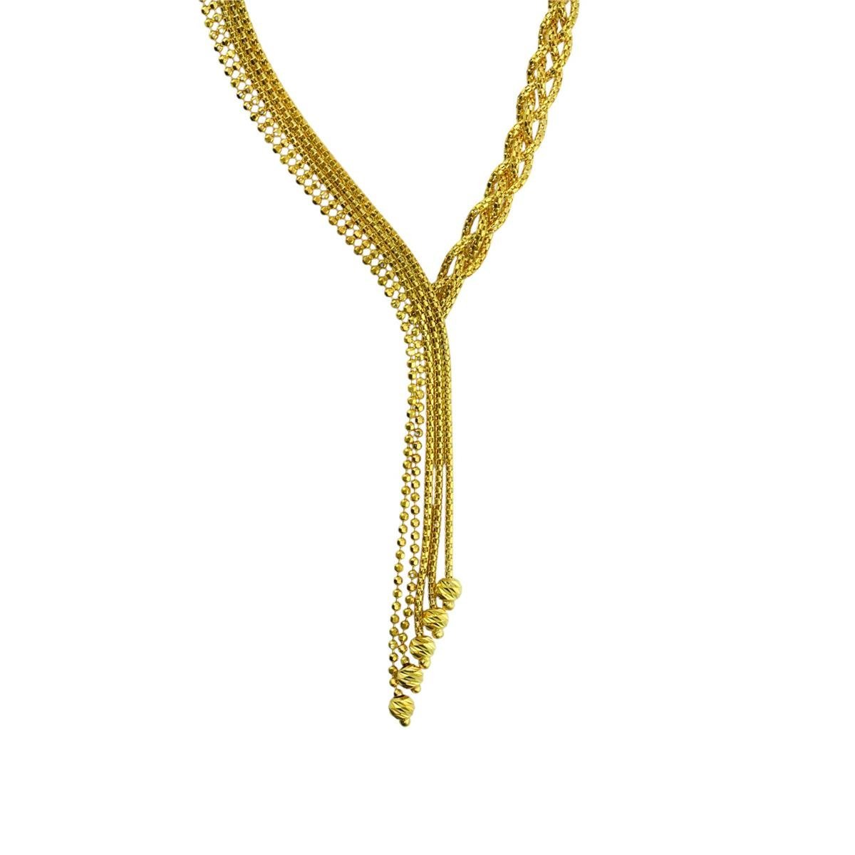 22 Ayar Altın Tasarım Gerdanlık  -  0202312