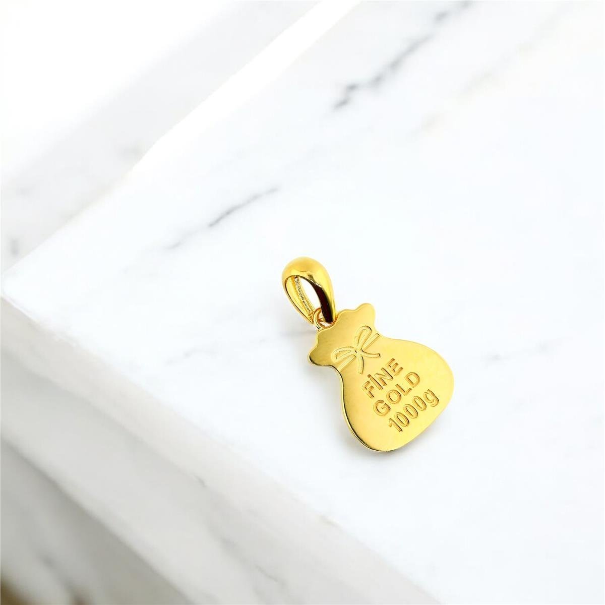22 Ayar Altın Tasarım Kolye Ucu  -  0200355