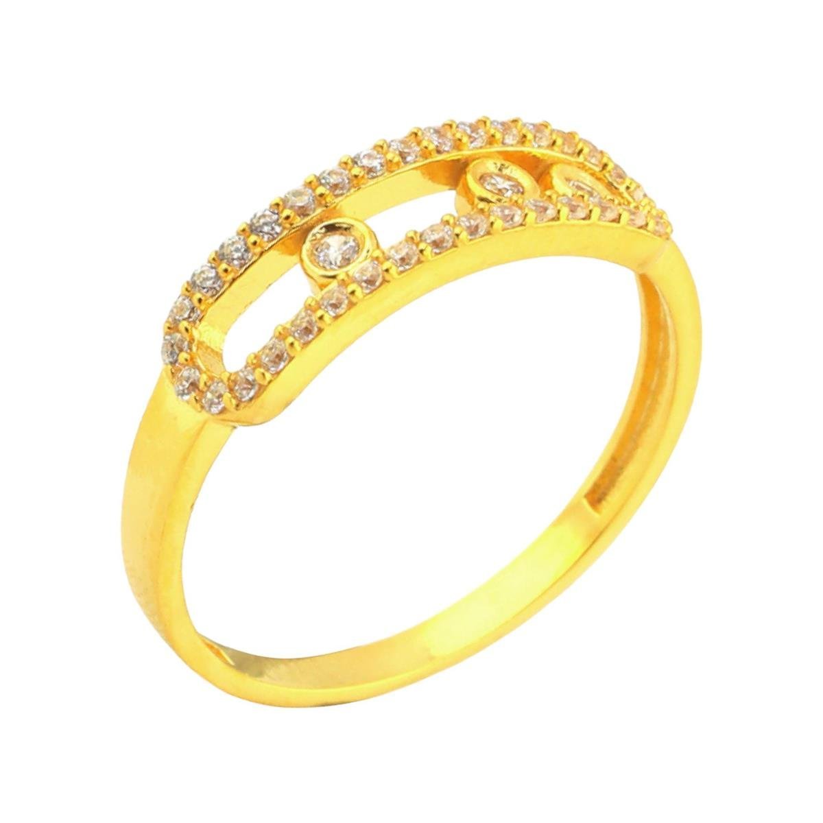 22 Ayar Altın Tasarım Yüzük  -  0180544