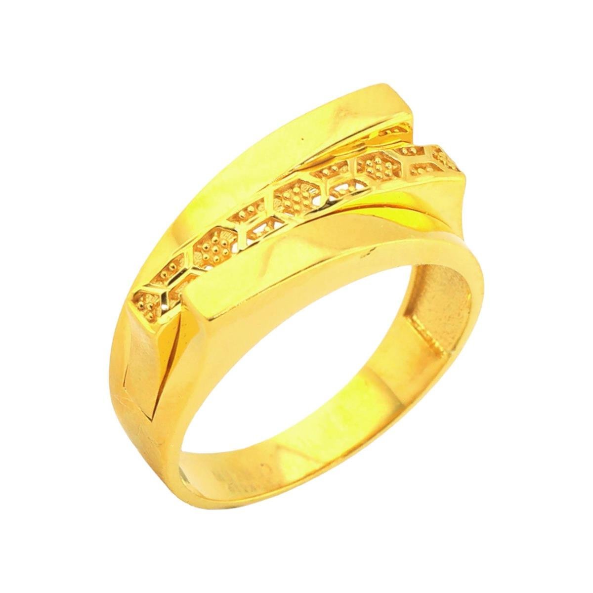 22 Ayar Altın Tasarım Yüzük  -  0180546