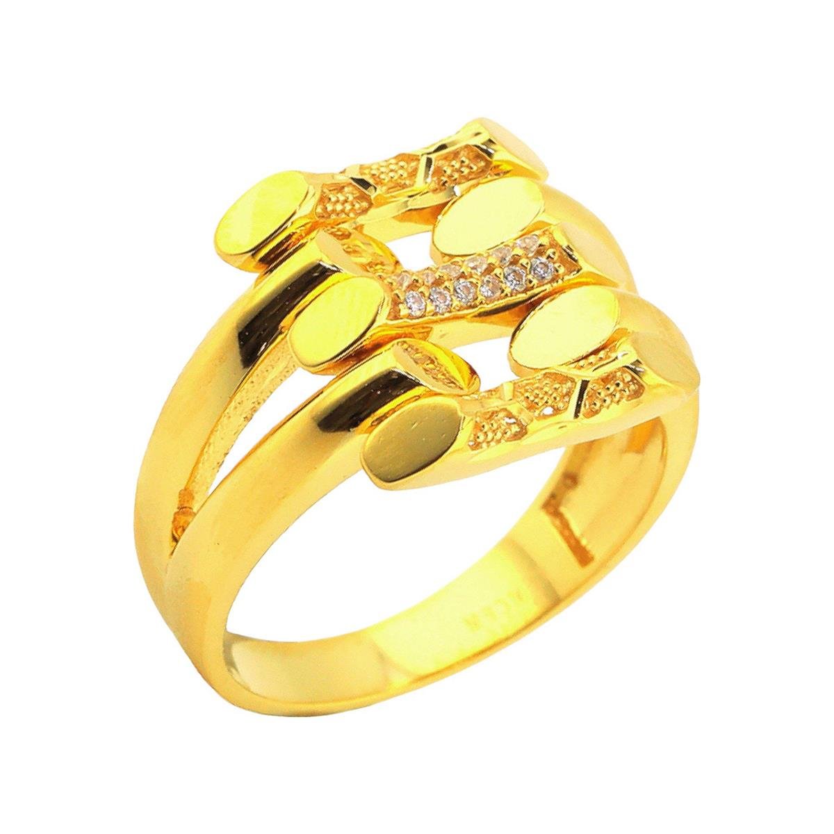 22 Ayar Altın Tasarım Yüzük  -  0180548