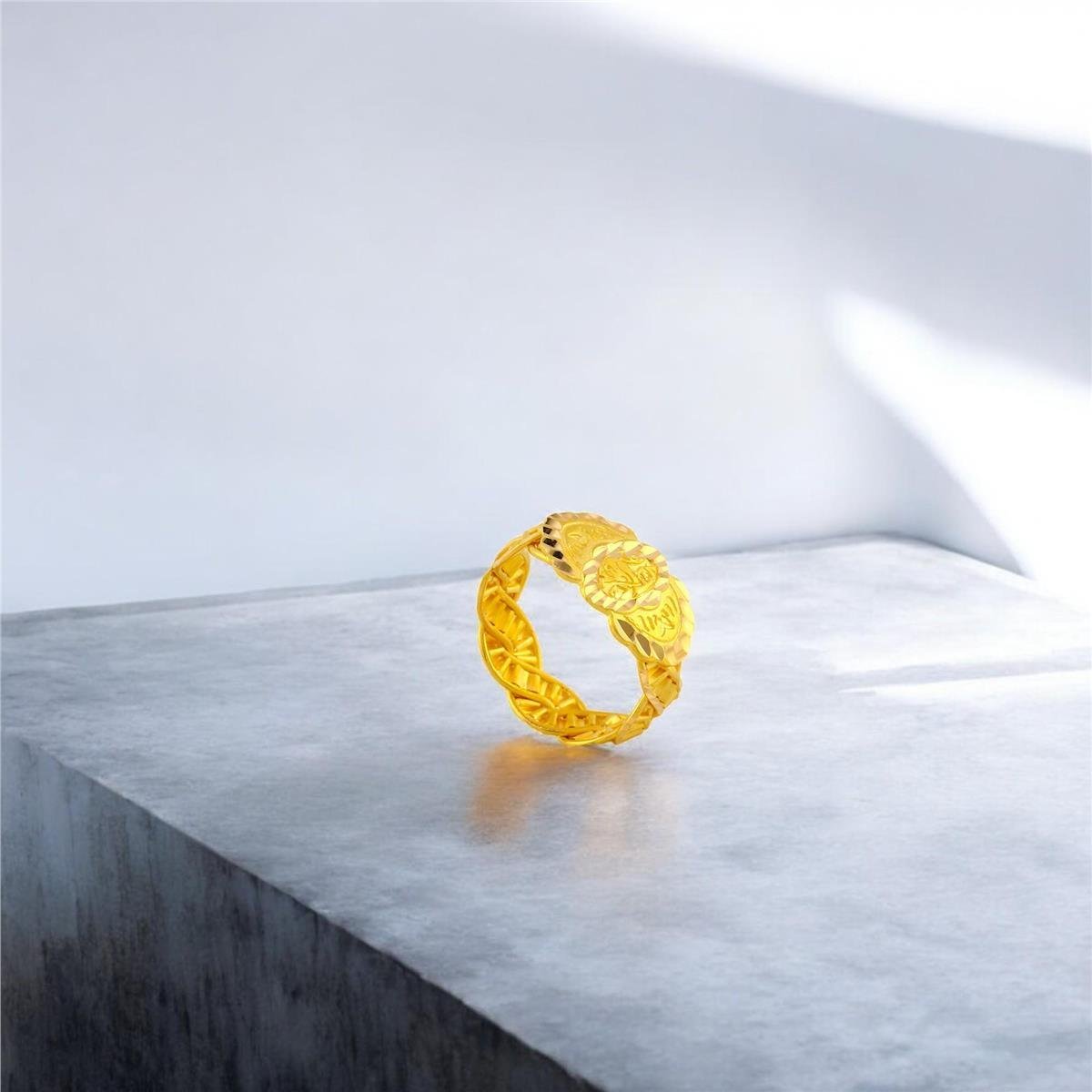 22 Ayar Altın Tasarım Yüzük  -  0191768