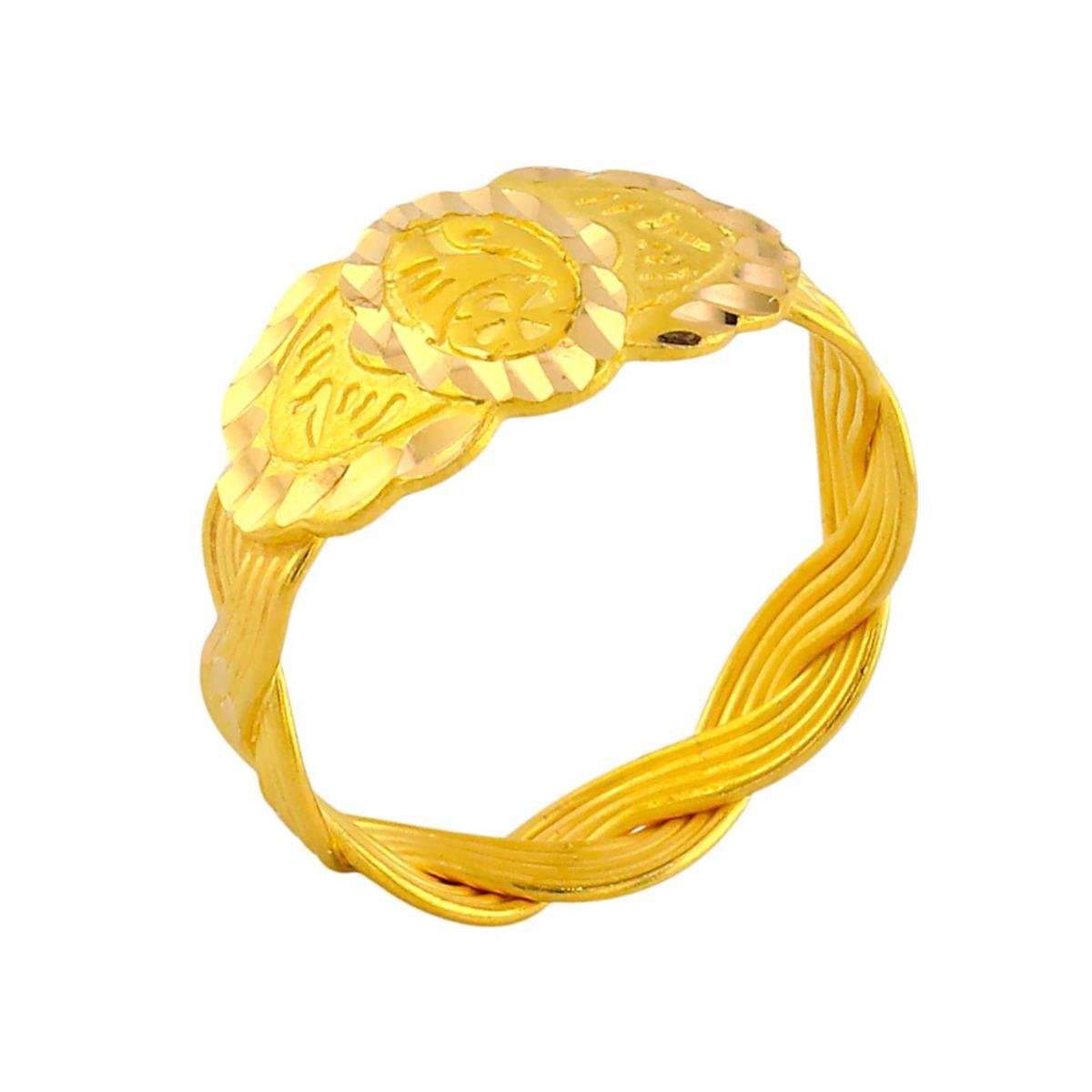 22 Ayar Altın Tasarım Yüzük  -  0191777