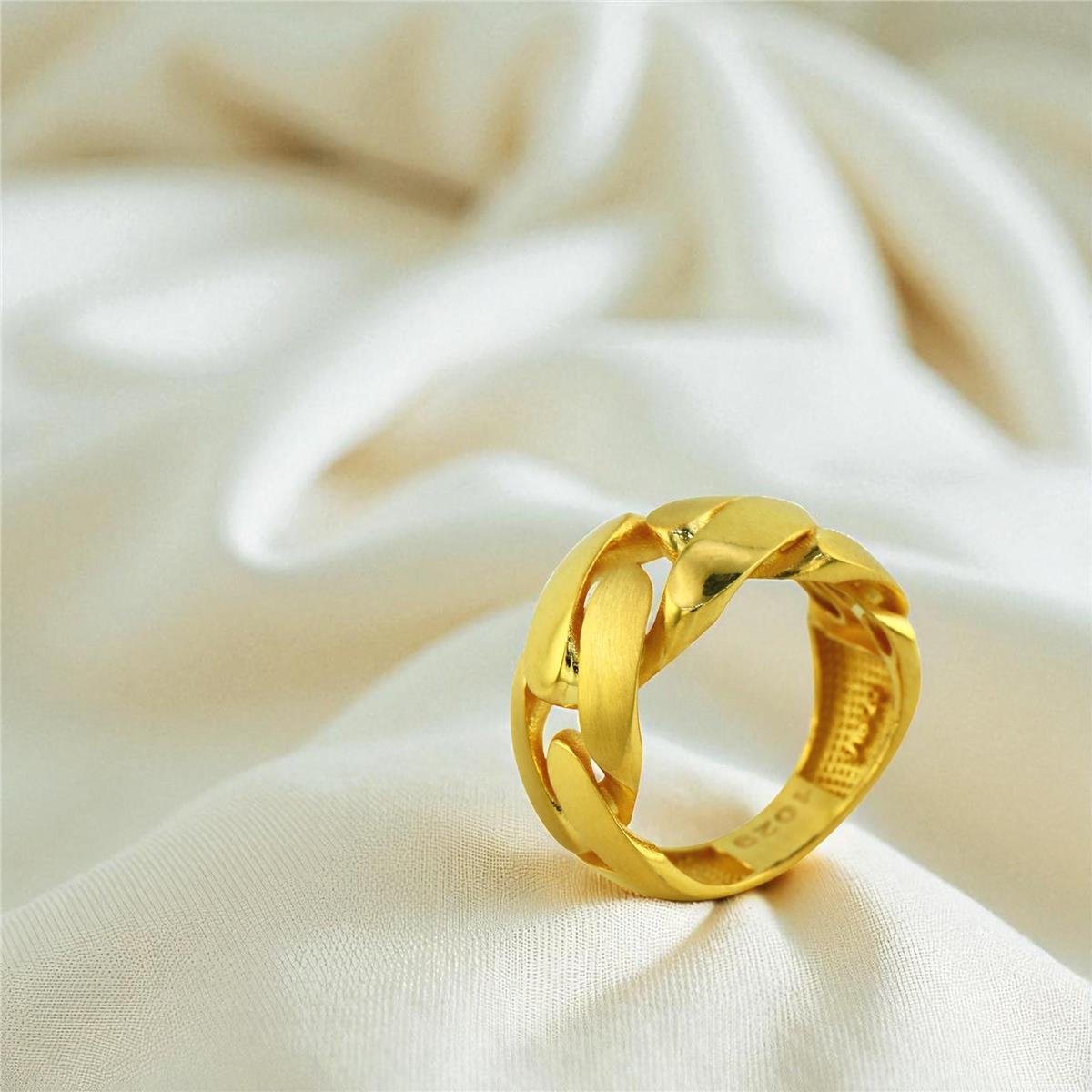 22 Ayar Altın Tasarım Yüzük  -  0199548