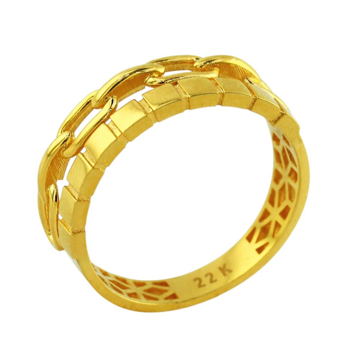 22 Ayar Altın Tasarım Yüzük  -  0199554