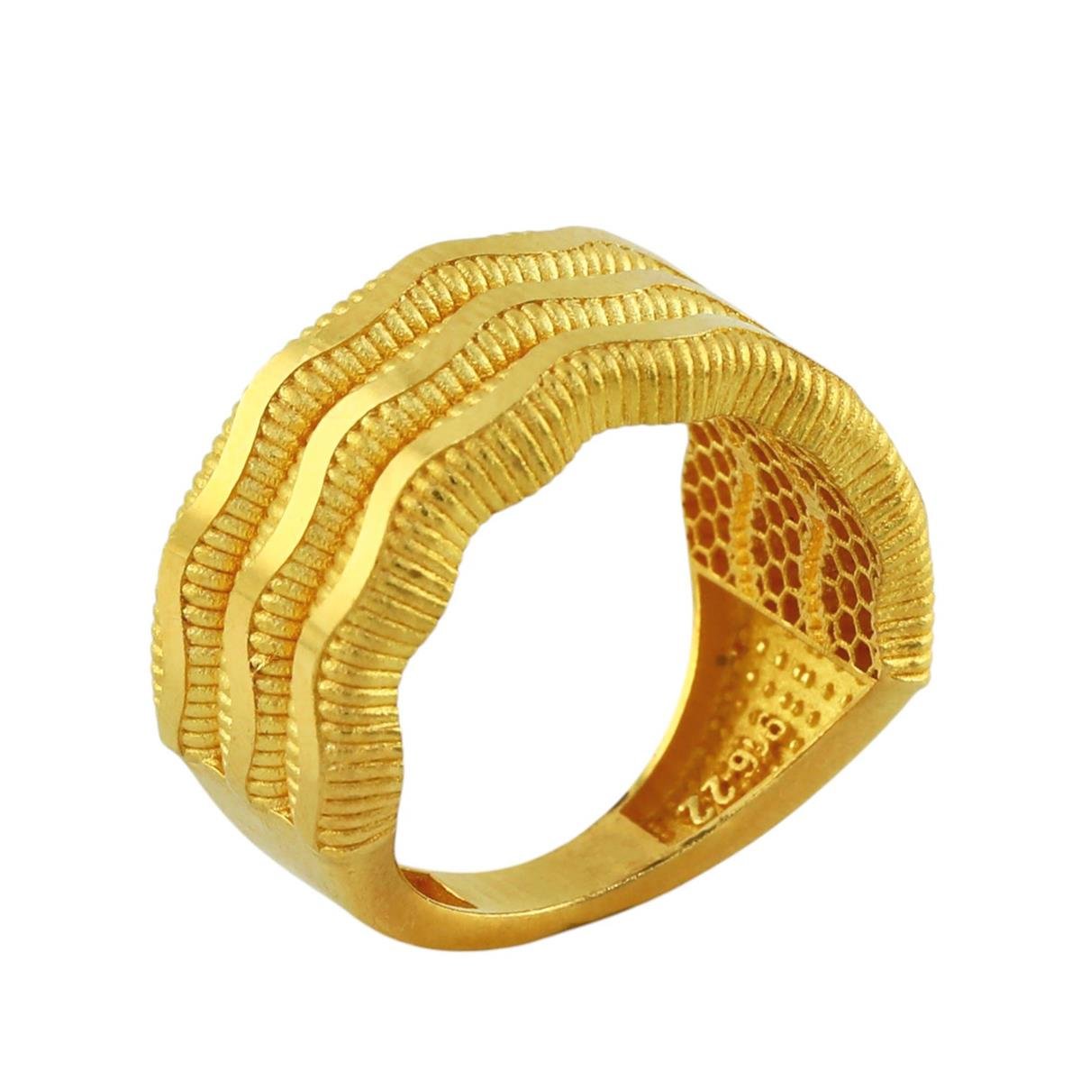 22 Ayar Altın Tasarım Yüzük  -  0199560