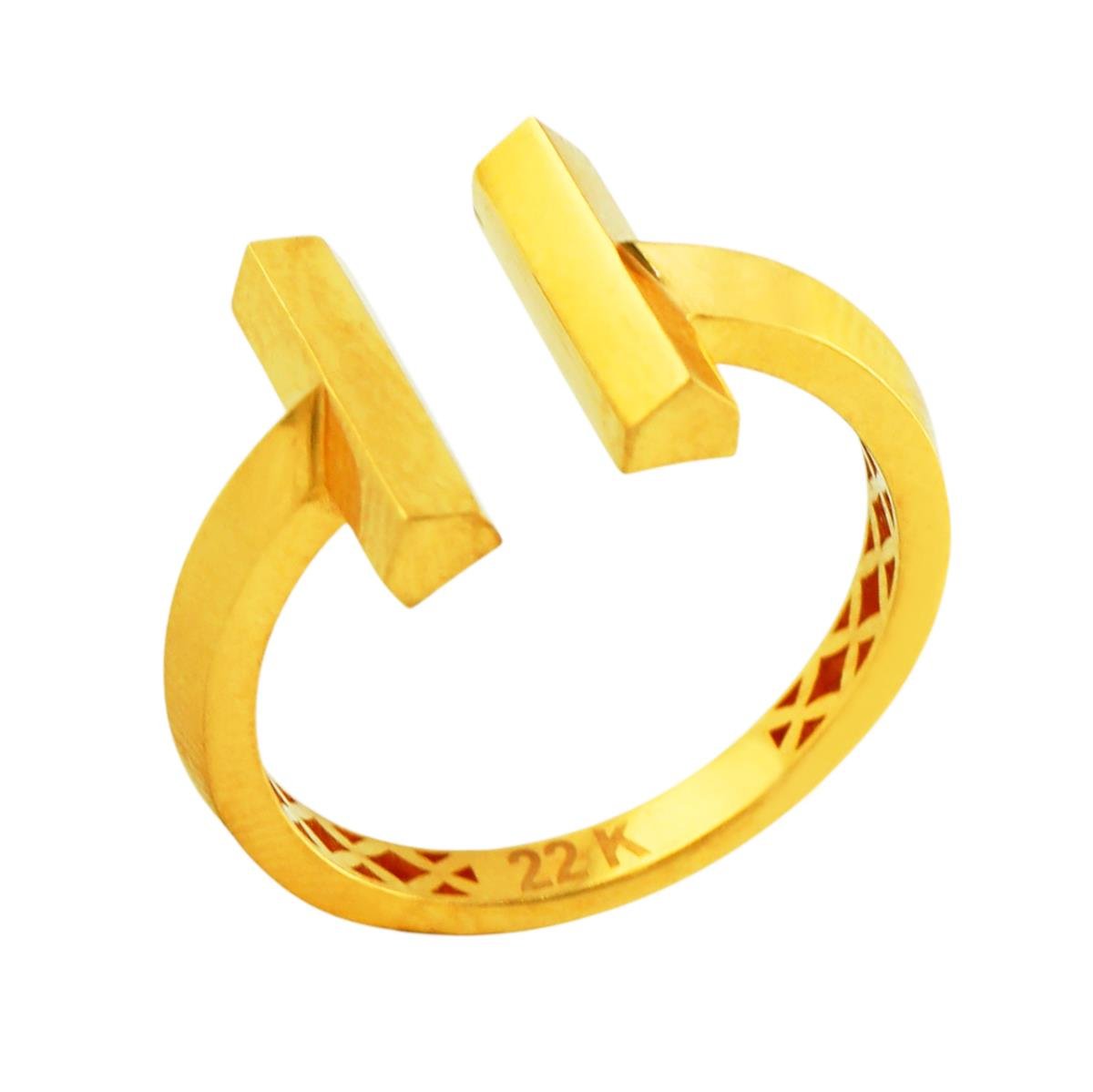 22 Ayar Altın Tasarım Yüzük  -  0199561