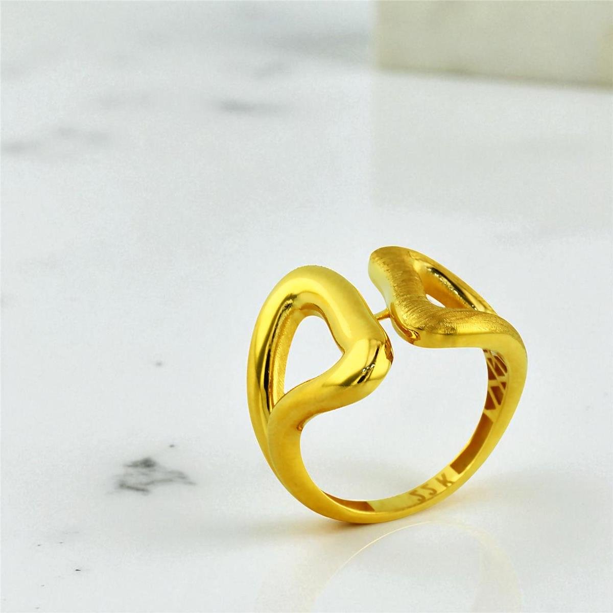 22 Ayar Altın Tasarım Yüzük  -  0199988