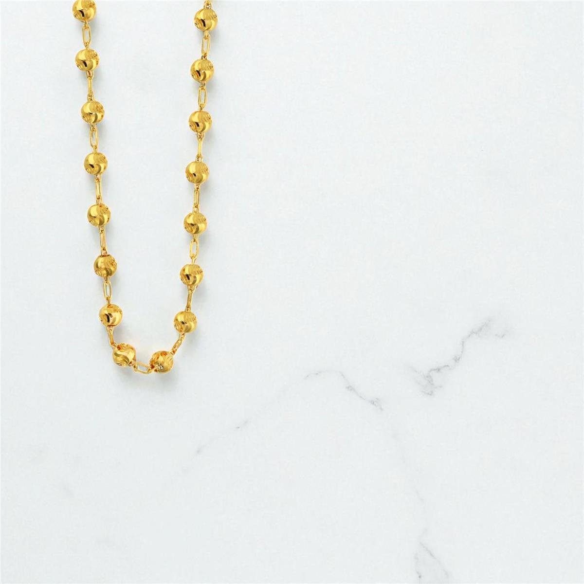 22 Ayar Altın Tasarım Zincir  -  0196852