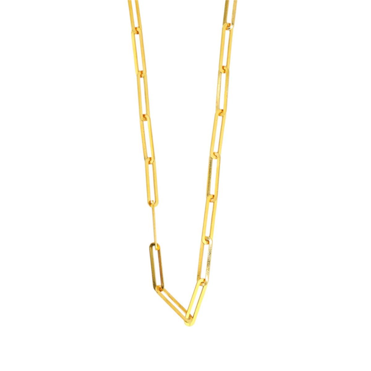 22 Ayar Altın Tasarım Zincir  -  0196882