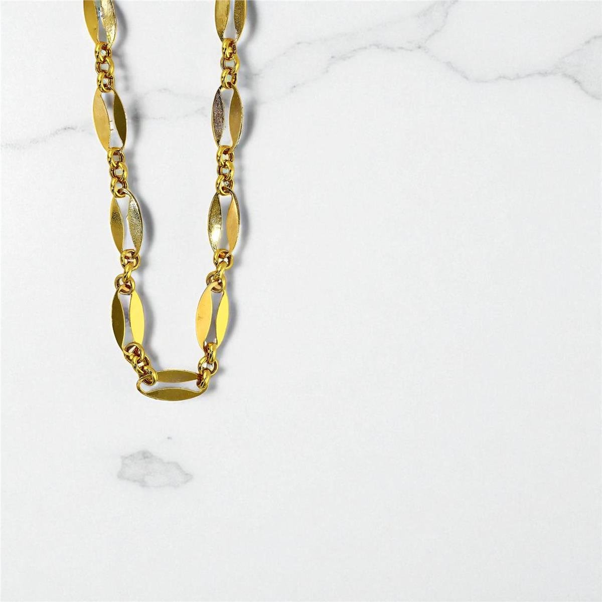 22 Ayar Altın Tasarım Zincir  -  0200013