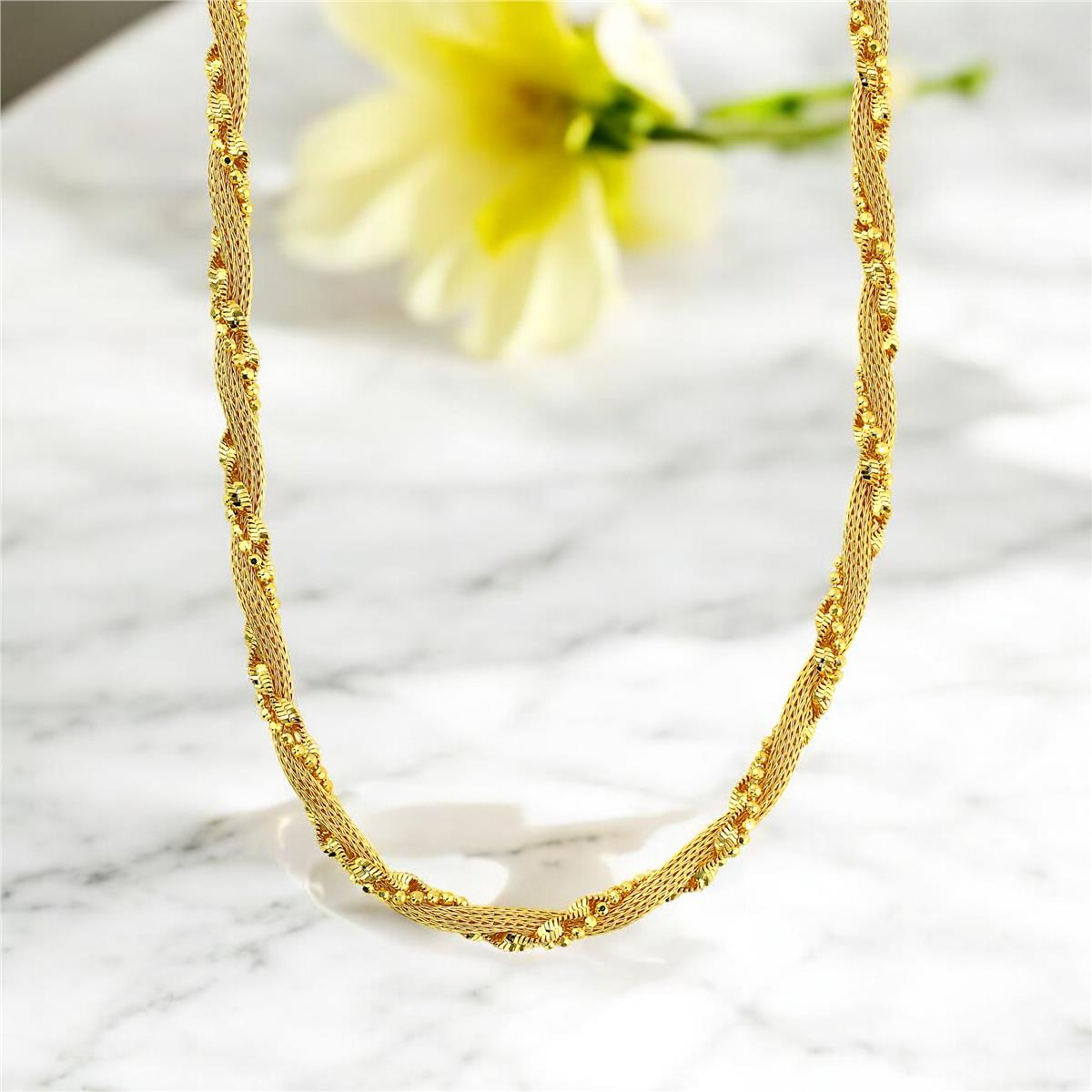 22 Ayar Altın Tasarım Zincir  -  0201210