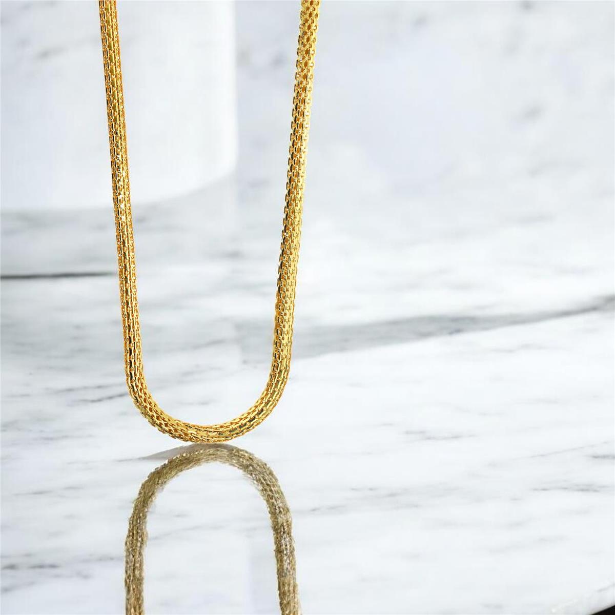 22 Ayar Altın Tasarım Zincir  -  0201833