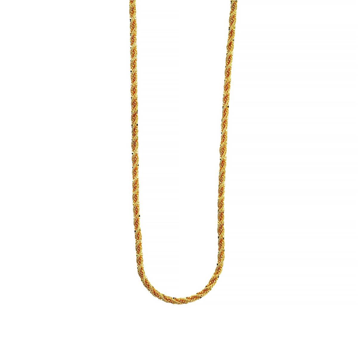 22 Ayar Altın Tasarım Zincir  -  0202375