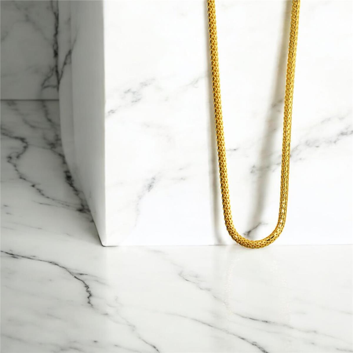 22 Ayar Altın Tasarım Zincir  -  0202378