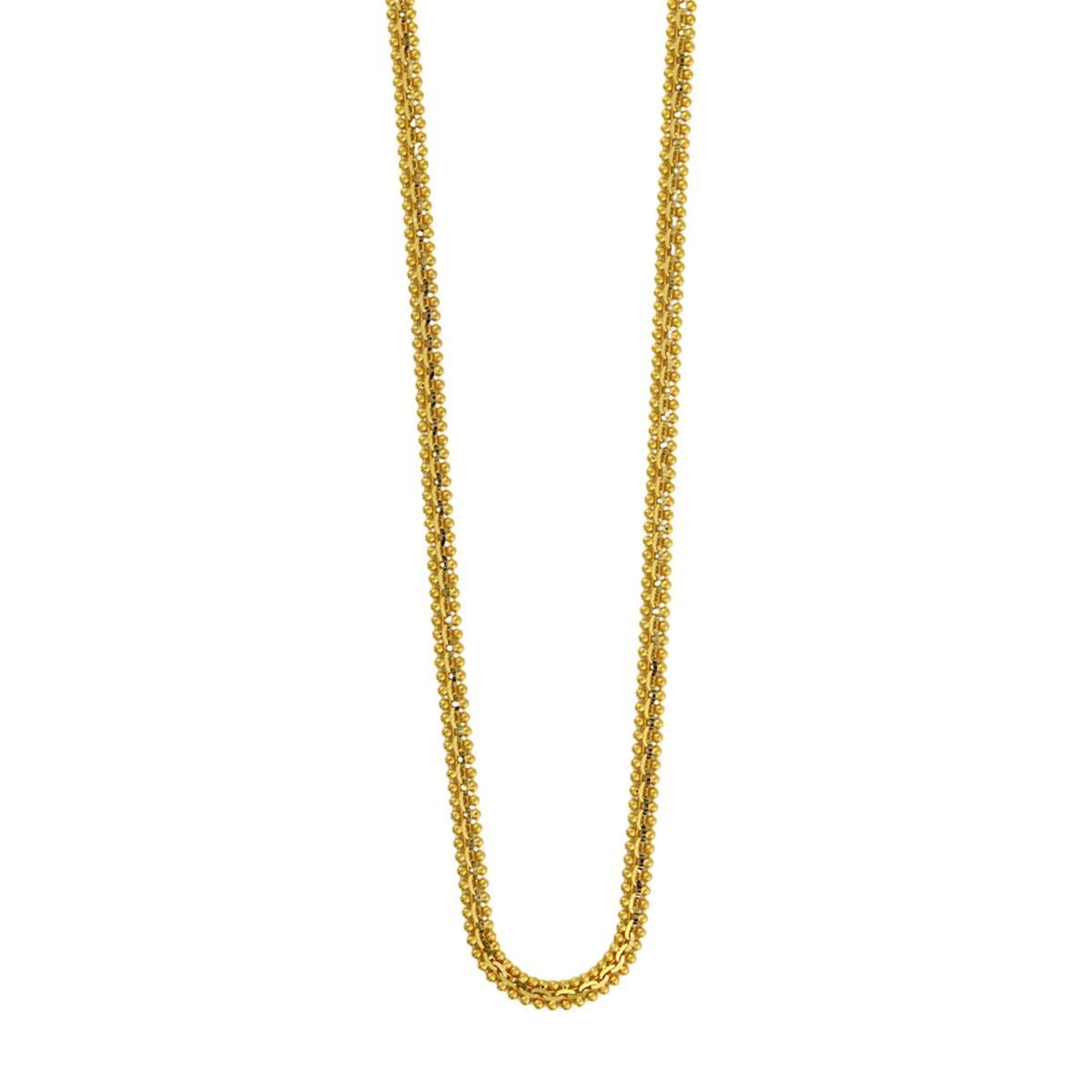 22 Ayar Altın Tasarım Zincir  -  F003498