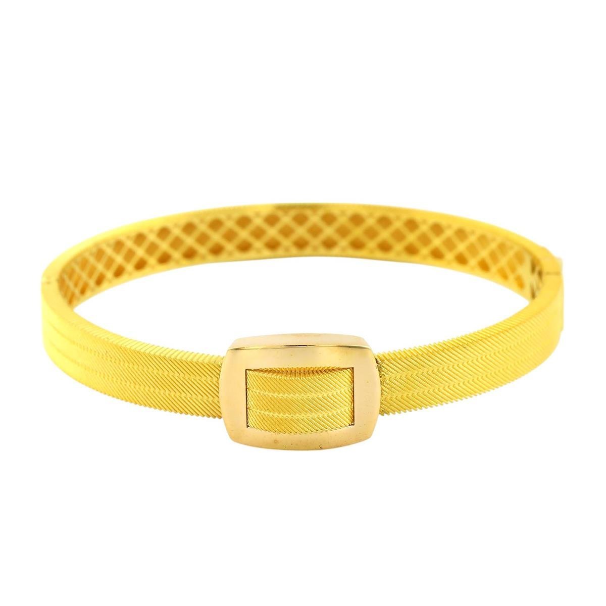 22 Ayar Altın Trabzon Hasırı Bilezik  -  0193625