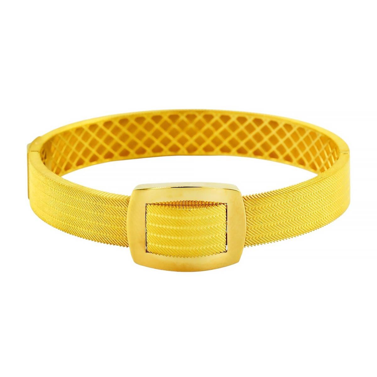 22 Ayar Altın Trabzon Hasırı Bilezik  -  0199956