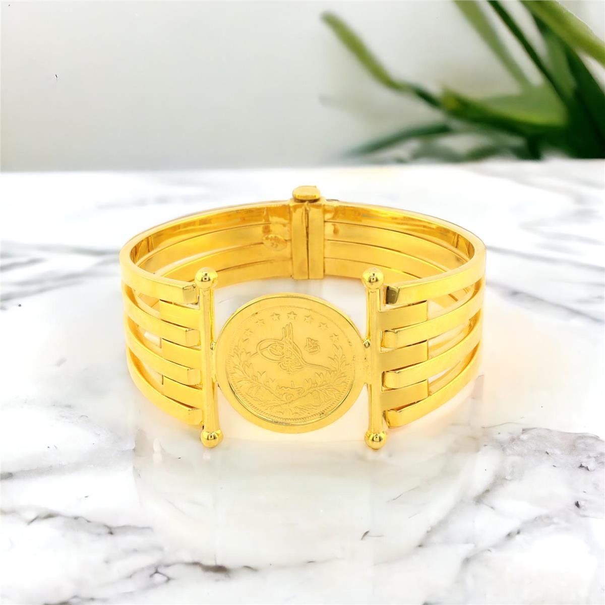 22 Ayar Altın Turalı Bilezik  -  0177220