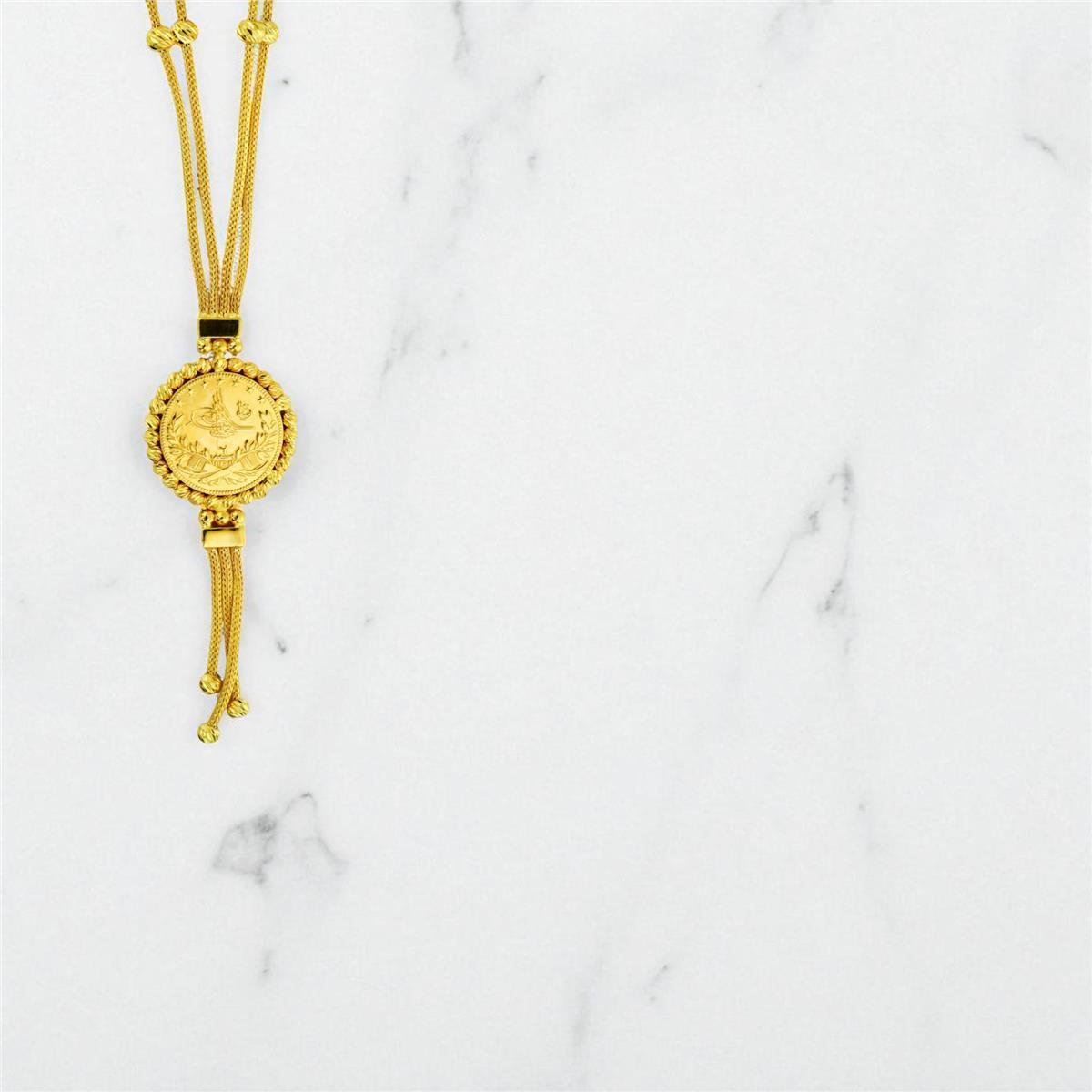 22 Ayar Altın Turalı Kolye  -  0200001