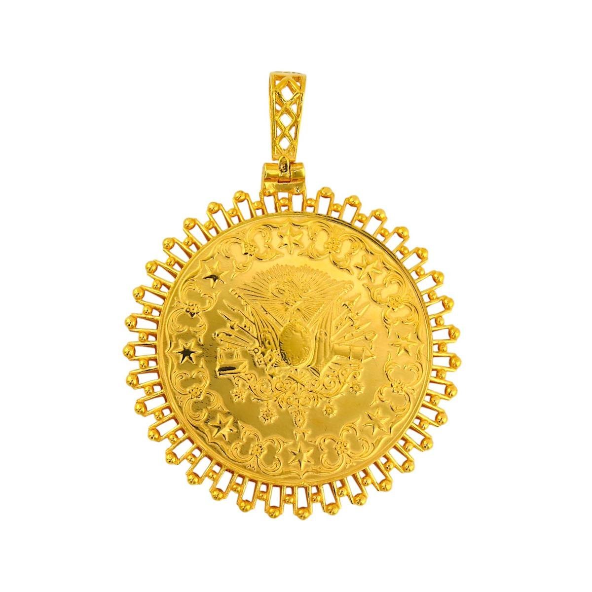 22 Ayar Altın Turalı Kolye Ucu  -  0191803