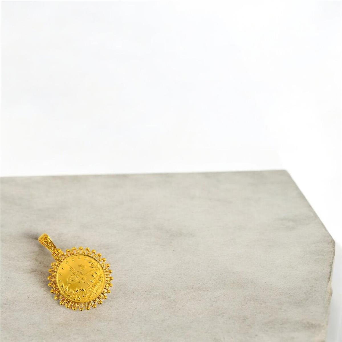 22 Ayar Altın Turalı Kolye Ucu  -  0191813