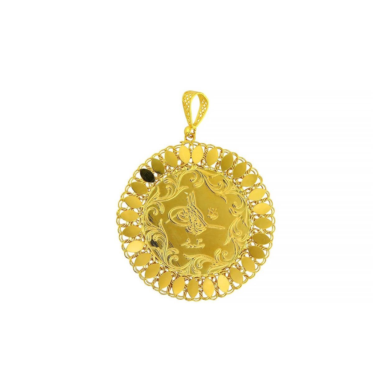 22 Ayar Altın Turalı Kolye Ucu  -  0198707