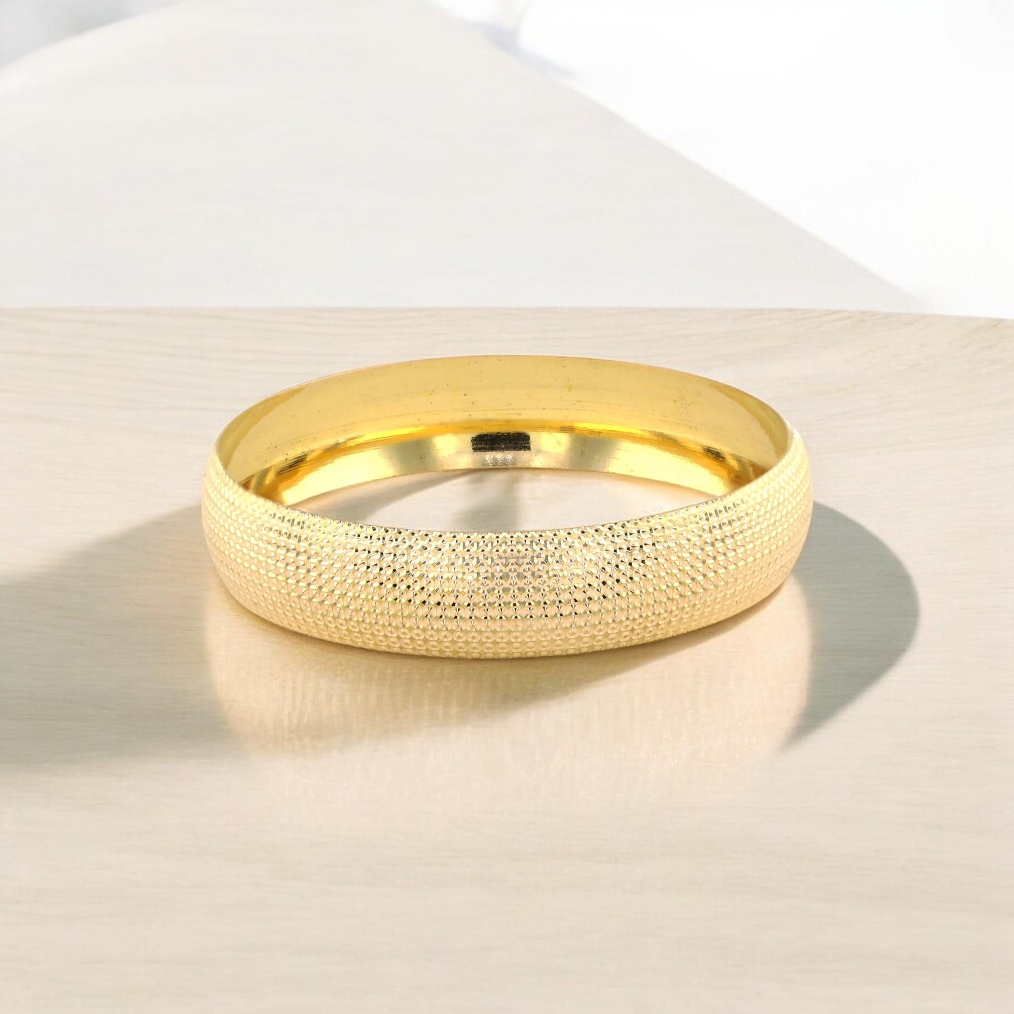 22 Ayar CNC Bilezik - NOKTA-1500