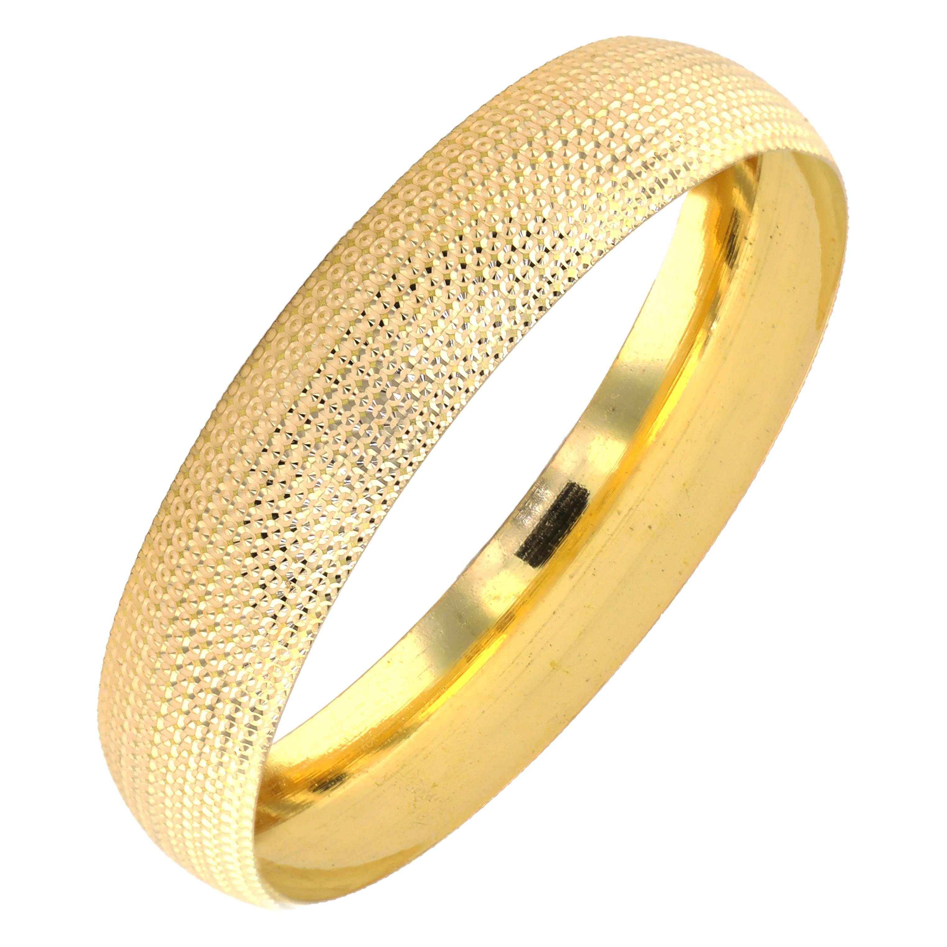 22 Ayar CNC Bilezik - NOKTA-1500