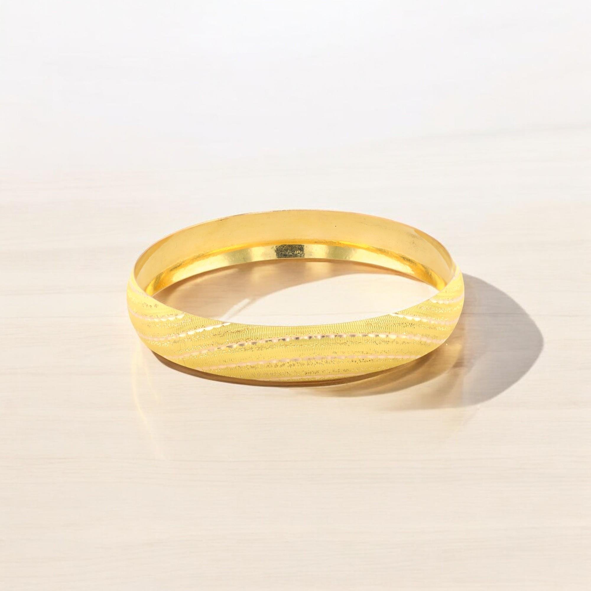 22 Ayar CNC Bilezik - SELLI-1500