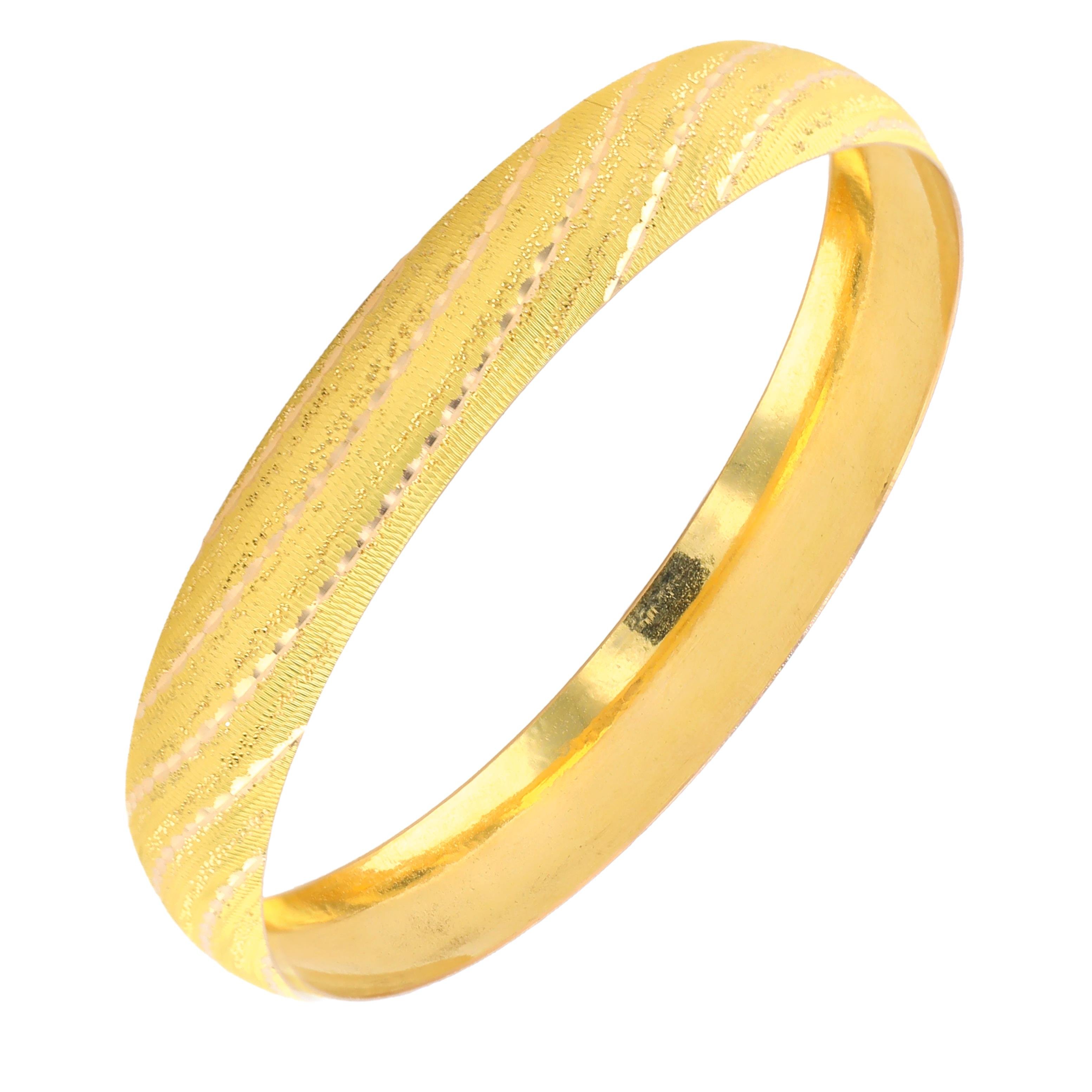 22 Ayar CNC Bilezik - SELLI-1500