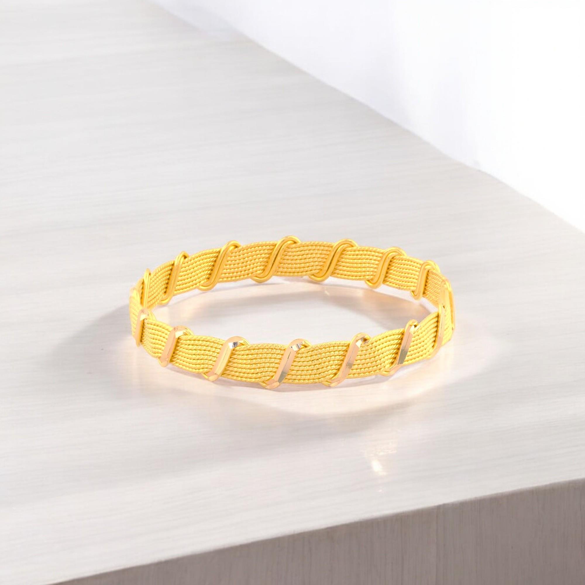 22 Ayar Örgü Bilezik - SRM-2000