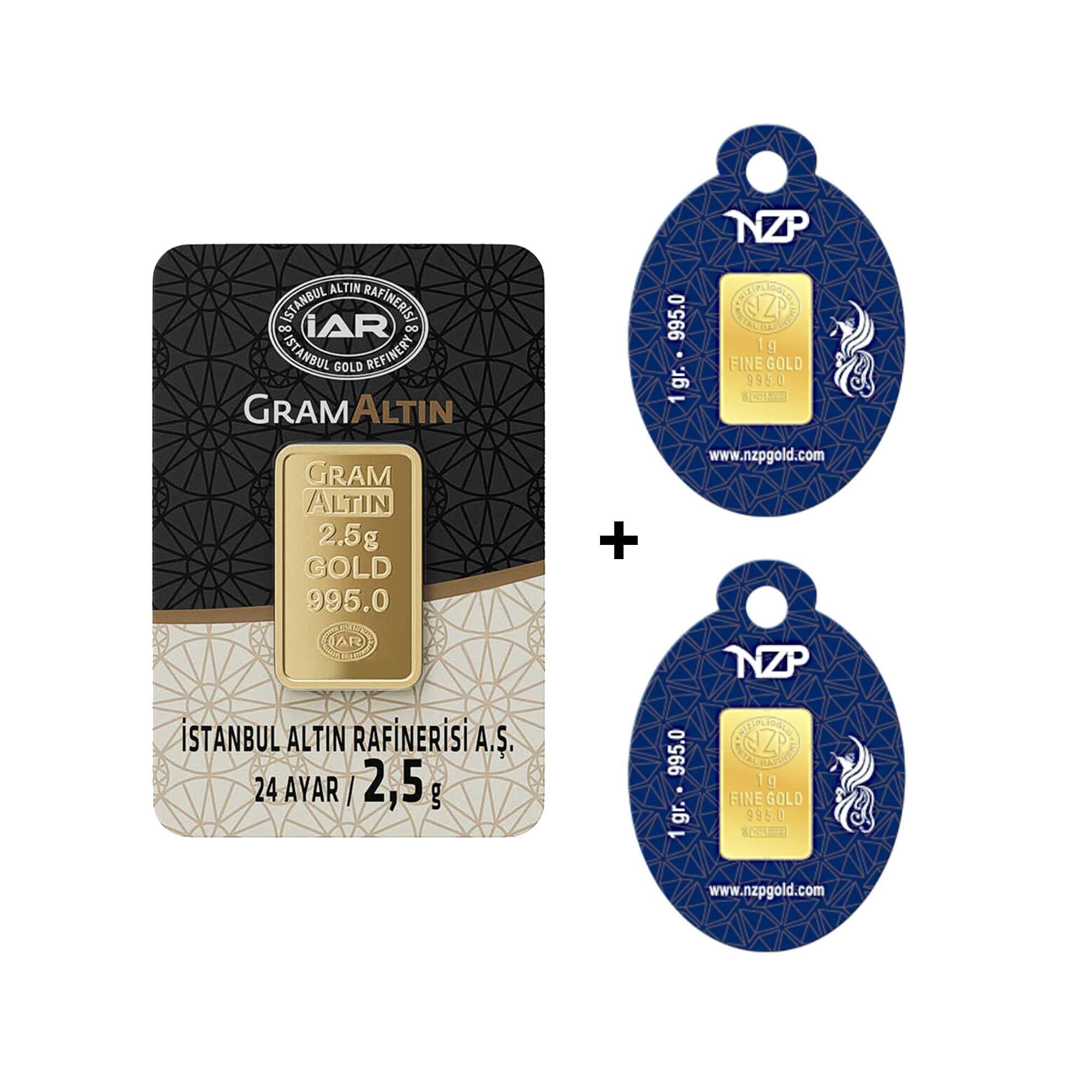 4.5gr 24 Ayar Gram Altın 