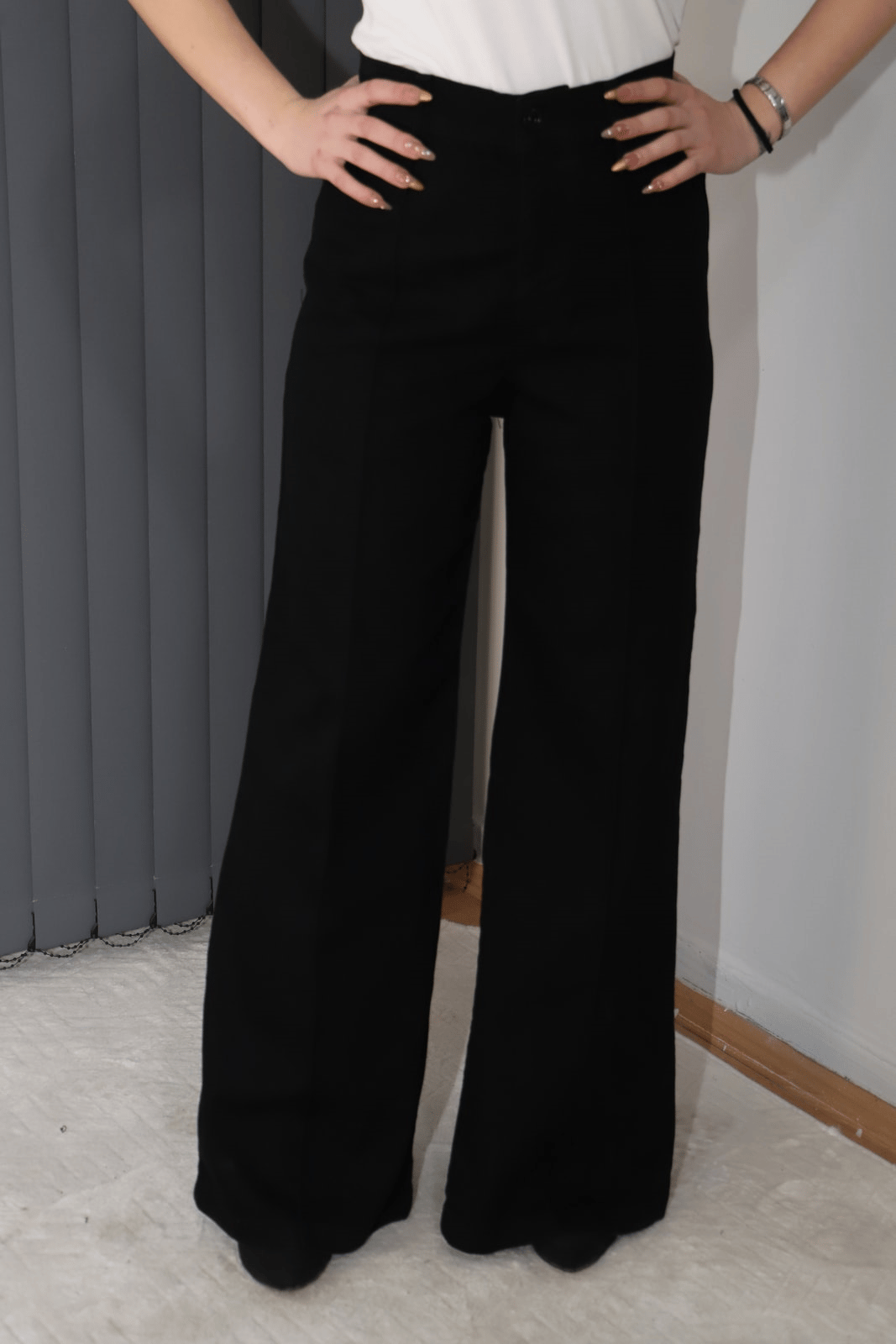 Denim Bol Paça Pantolon