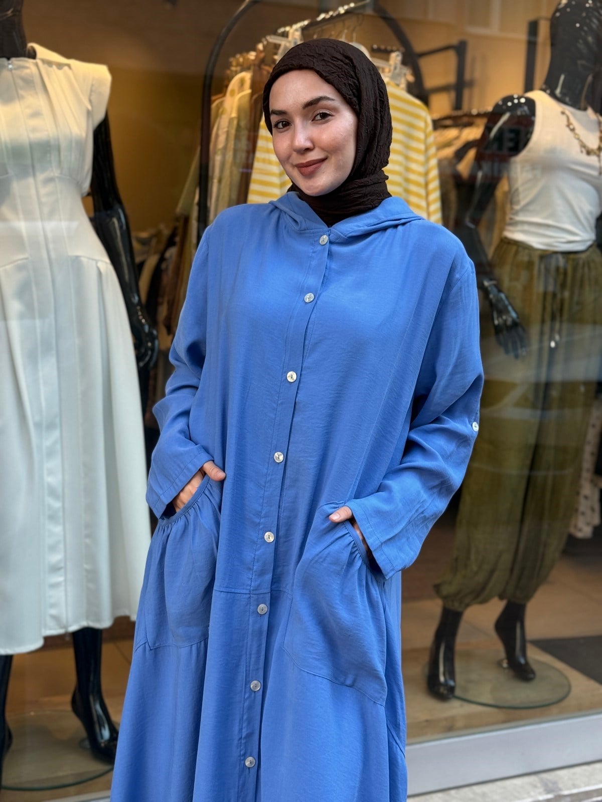 Tasarım Kupra Kap - Mavi