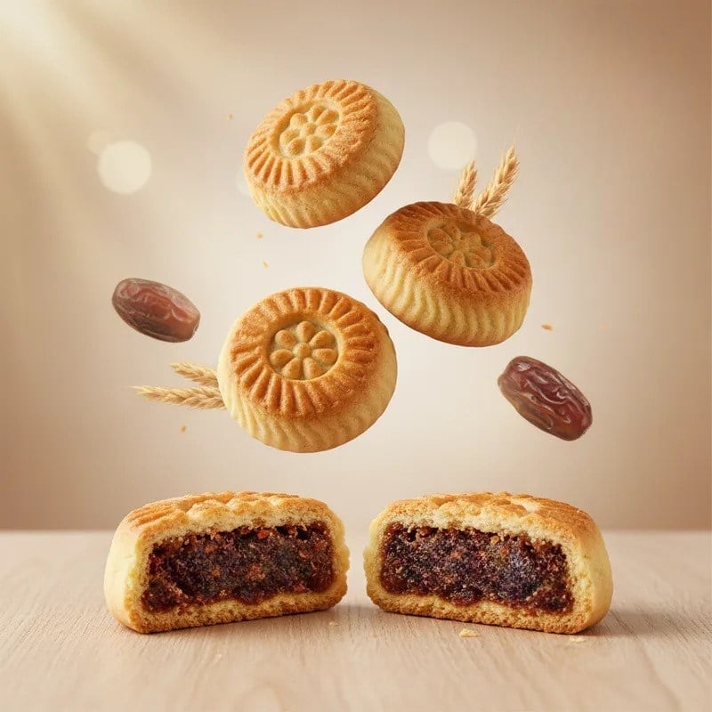 Date Filled Mamoul 16 Pieces Box – 448g