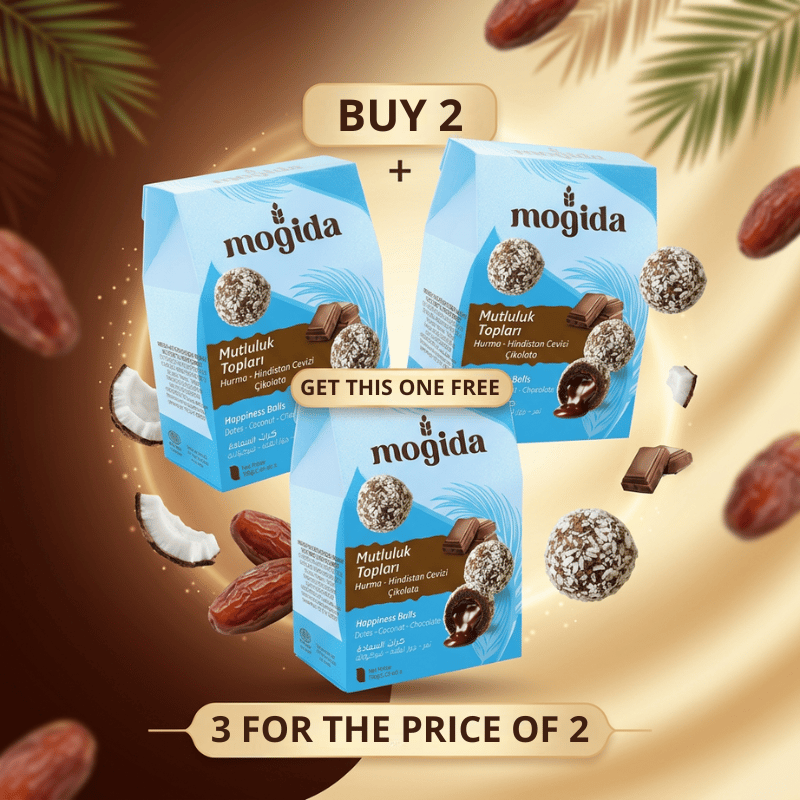 Mogida Sugar-Free Happiness Balls – 150g Box (10 Pieces) Buy 2 Get 3