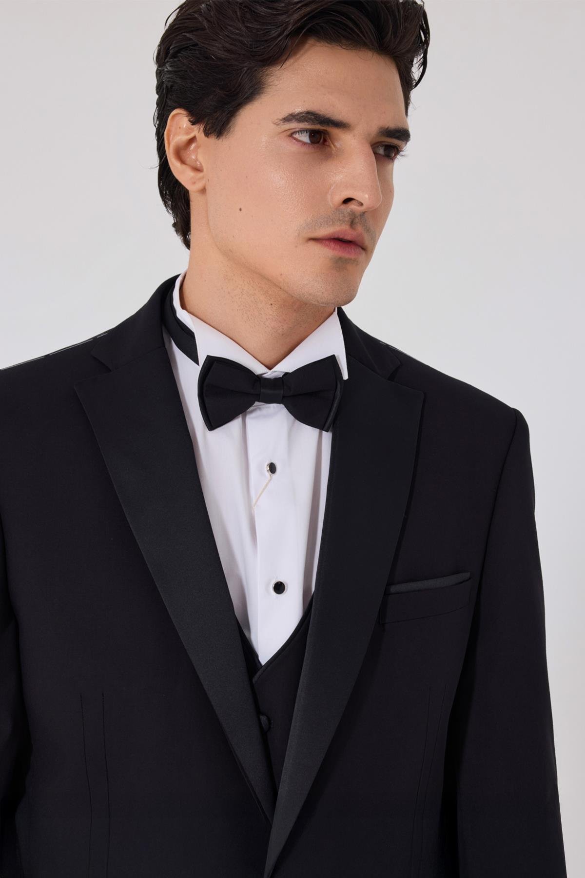 DAMATLIK TAKIM ELBISE Siyah - Sabri Özel