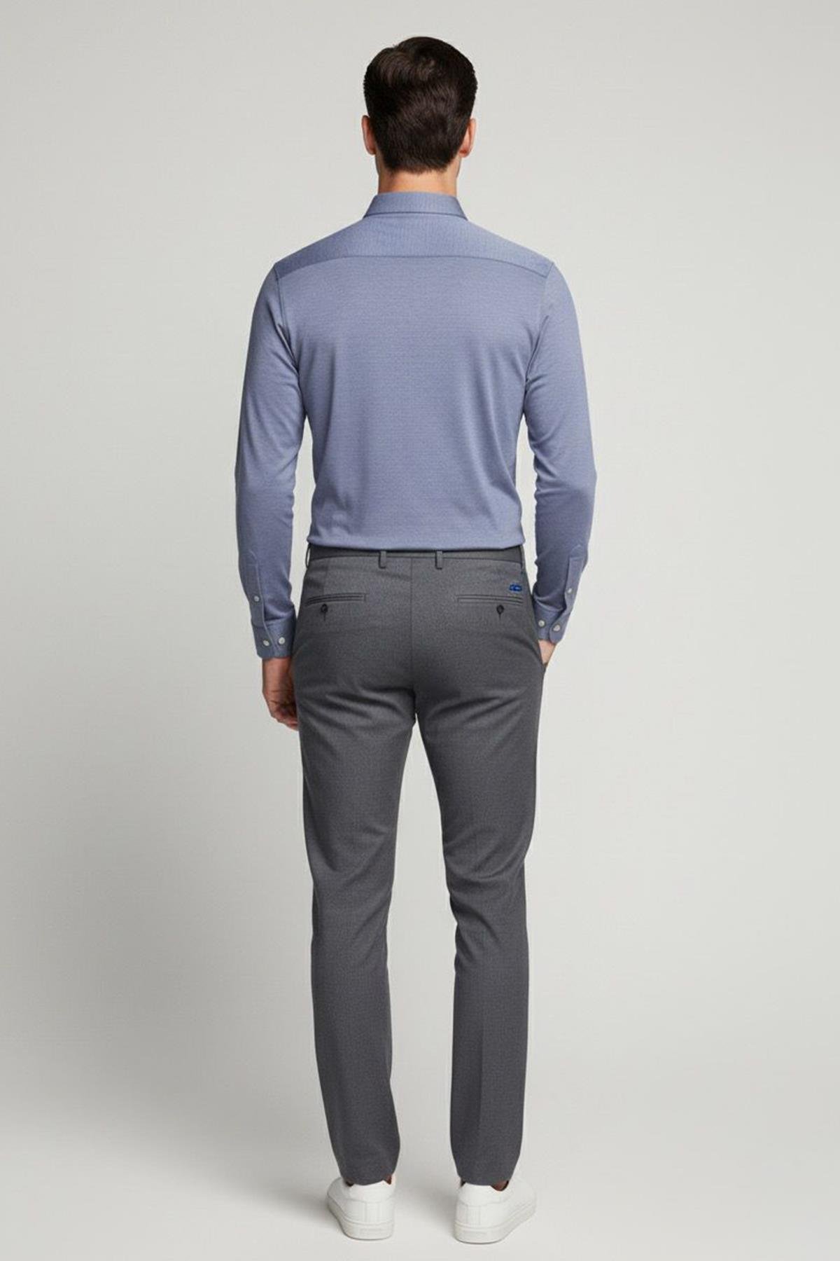 ÖRME ERKEK GÖMLEK Saks - Sabri Özel