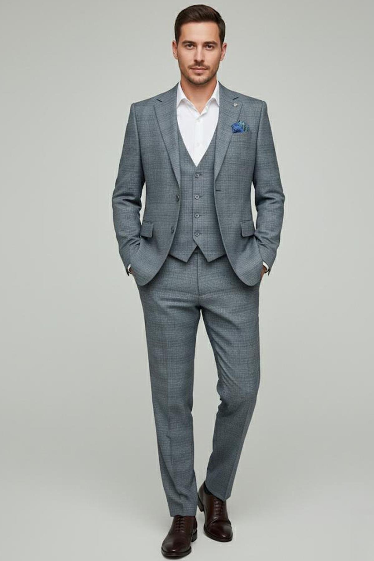 VEST SUIT Açık Haki - Sabri Özel