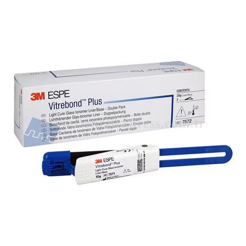 3M Vitrebond Plus Light Cure Glass Ionomer Liner GI Double 7572