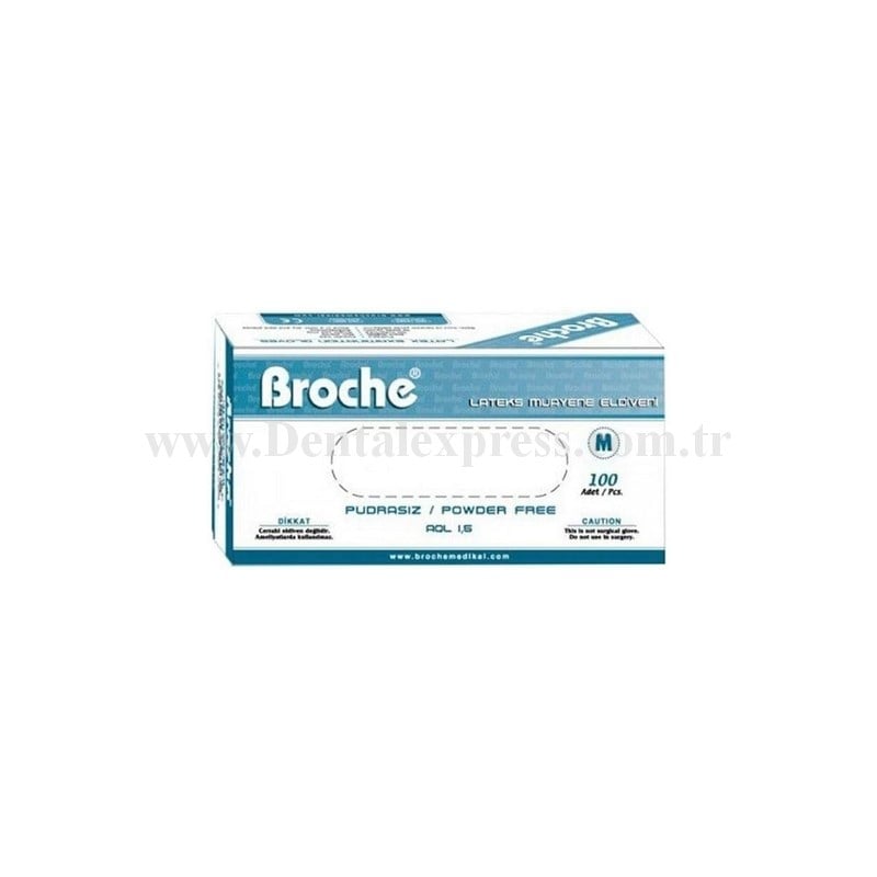 Broche Pudrasız Eldiven 100'Lük