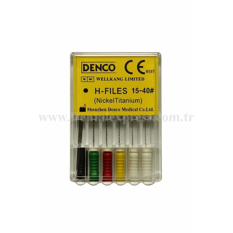 Denco H Files Paslanmaz Çelik Kanal Eğesi 8#