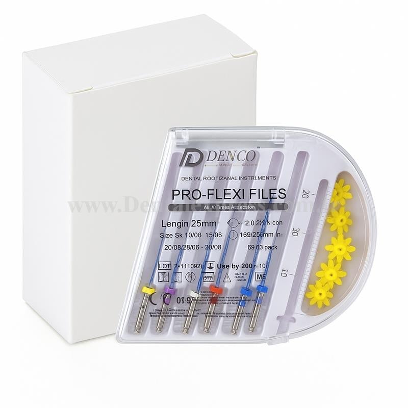 Denco Pro Flexi Files Blue Kanal Eğesi