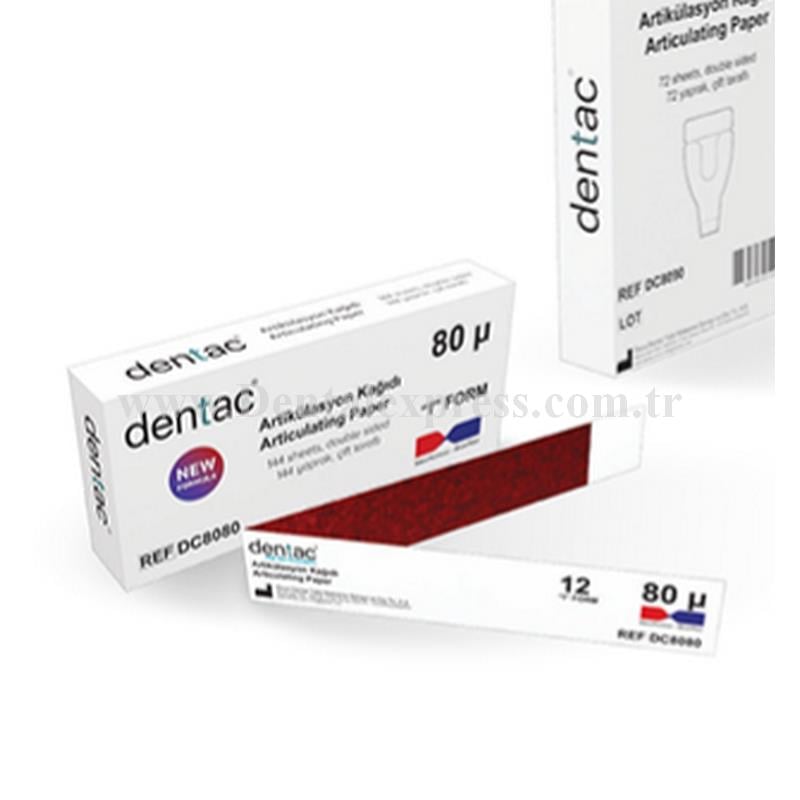 Dentac Artikülasyon Kağıdı Düz