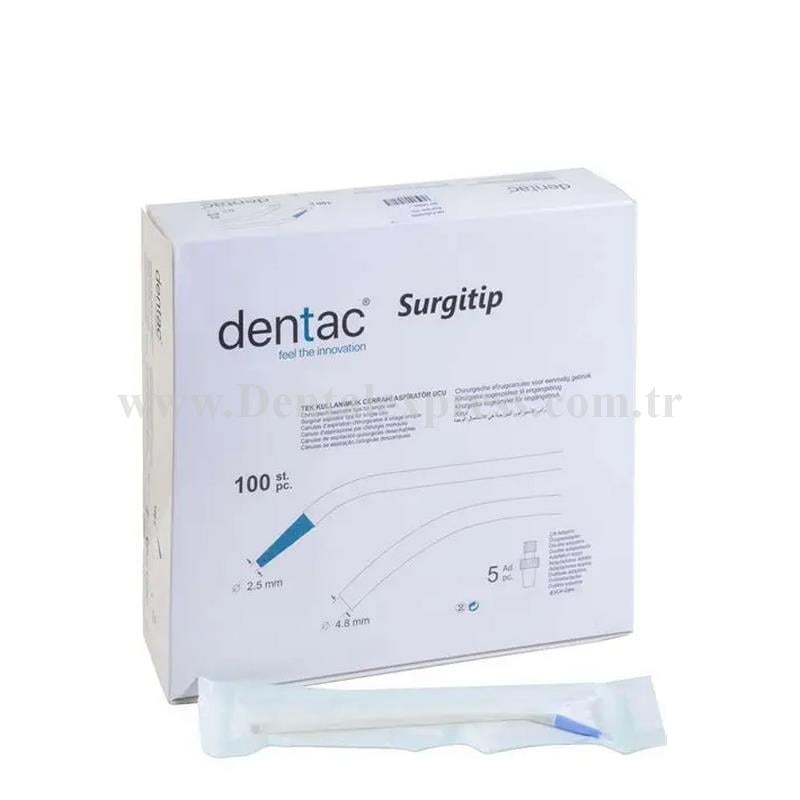 Dentac Cerrahi Suction 100 lü Paket