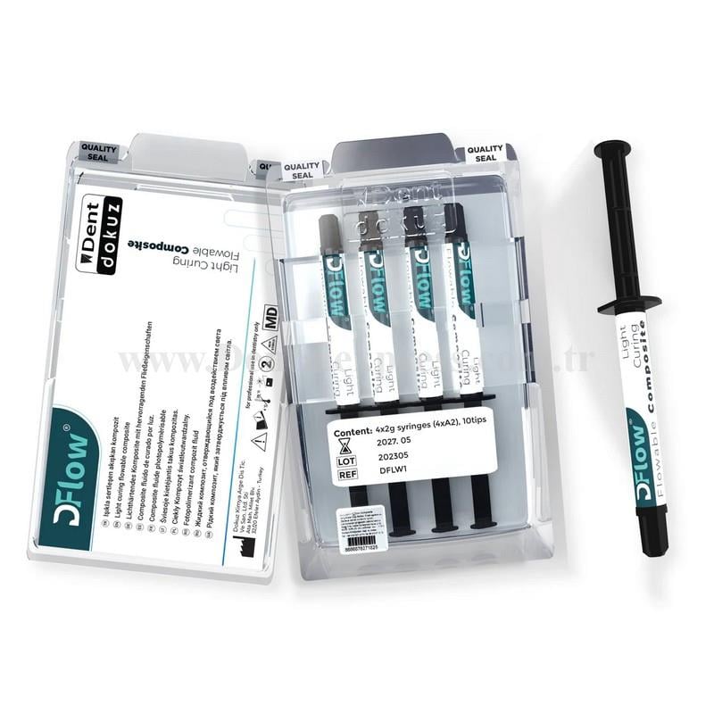 DentDokuz DFlow Akışkan Kompozit 4 x 2 g
