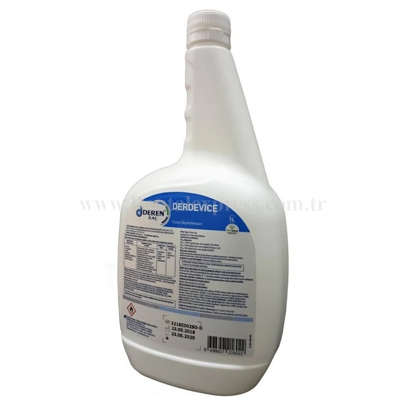 Ecolab Derdevice Alkolsüz Yüzey Dezenfektanı 1 lt