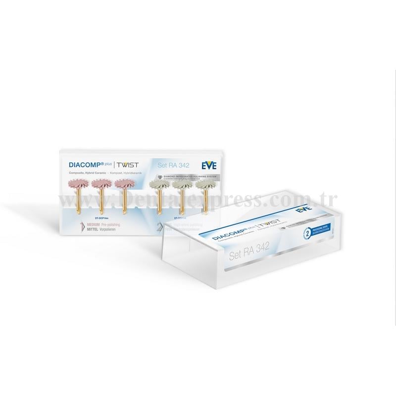 Golddent DiaComp Twist Polisaj Seti